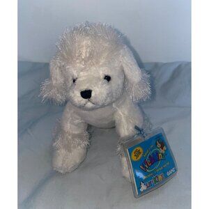 Lil' Kinz WEBKINZ White Poodle Plush With Tags Dog Stuffed Animal GANZ 2009 6"